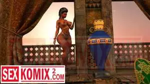 Порно комикс 3Д Арабская ночь. Люсиль. Порно комикс 3Д Арабская ночь. Люсиль.