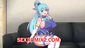 Порно комикс Аква. Вайфу на диване Порно комикс Аква. Вайфу на диване