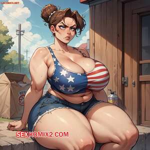 Порно комикс аниме American Flag Bikini. SuperSkank88