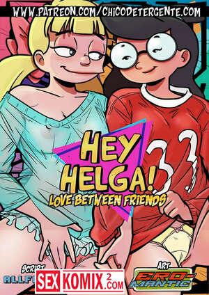 Порно комикс Арнольд. Эй, Хельга. Любовь между друзьями.