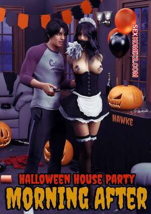 Порно комикс Домашняя вечеринка на Хэллоуин. Часть 2. Halloween House Party. Hawke Порно комикс Домашняя вечеринка на Хэллоуин. Часть 2. Halloween House Party. Hawke