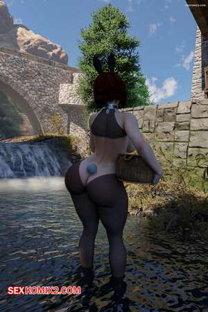 Порно комикс 3D Extra Content. Widow Bunny. Rose Blue 3D