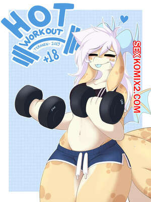 Порно комикс Фурри. Hot Workout