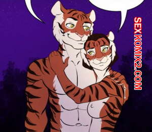 Порно комикс Фурри. Свидание за ужином.