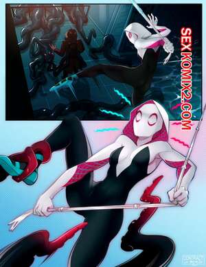 Порно комикс Гвен. Контракт с Пауком Гвен. Contract with Spider Gwen. Horny Oni