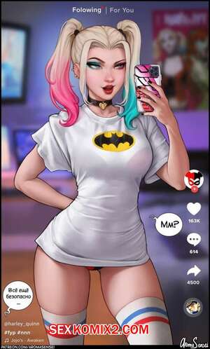 Порно комикс Харли Квинн. Harley Quinn. AromaSensei