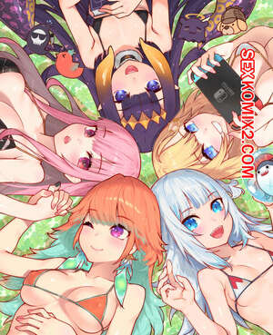 Порно комикс Hololive. Амелия Порно комикс Hololive. Амелия