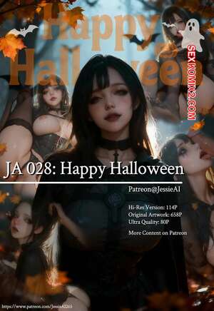 Хентай Манга JA028. Happy Halloween. Jessie AI