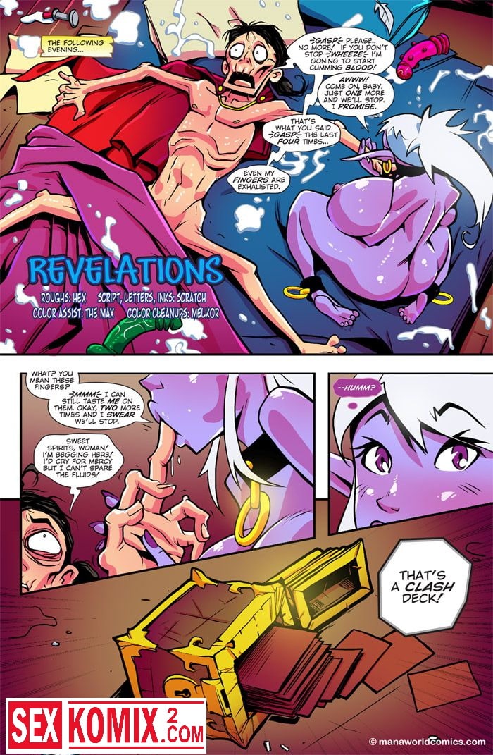 Порно комикс Мир Маны. Часть 6. Откровения. Английский. Порно комикс Мир Маны. Часть 6. Откровения. Английский.