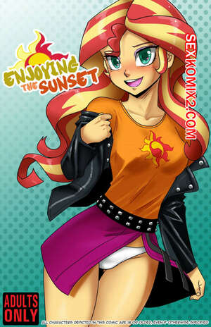 Порно комикс МЛП. Наслаждение Сансет. Enjoing the Sunset Порно комикс МЛП. Наслаждение Сансет. Enjoing the Sunset