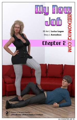Порно комикс Моя новая работа. Часть 2. My New Job. Lucius Logan Порно комикс Моя новая работа. Часть 2. My New Job. Lucius Logan