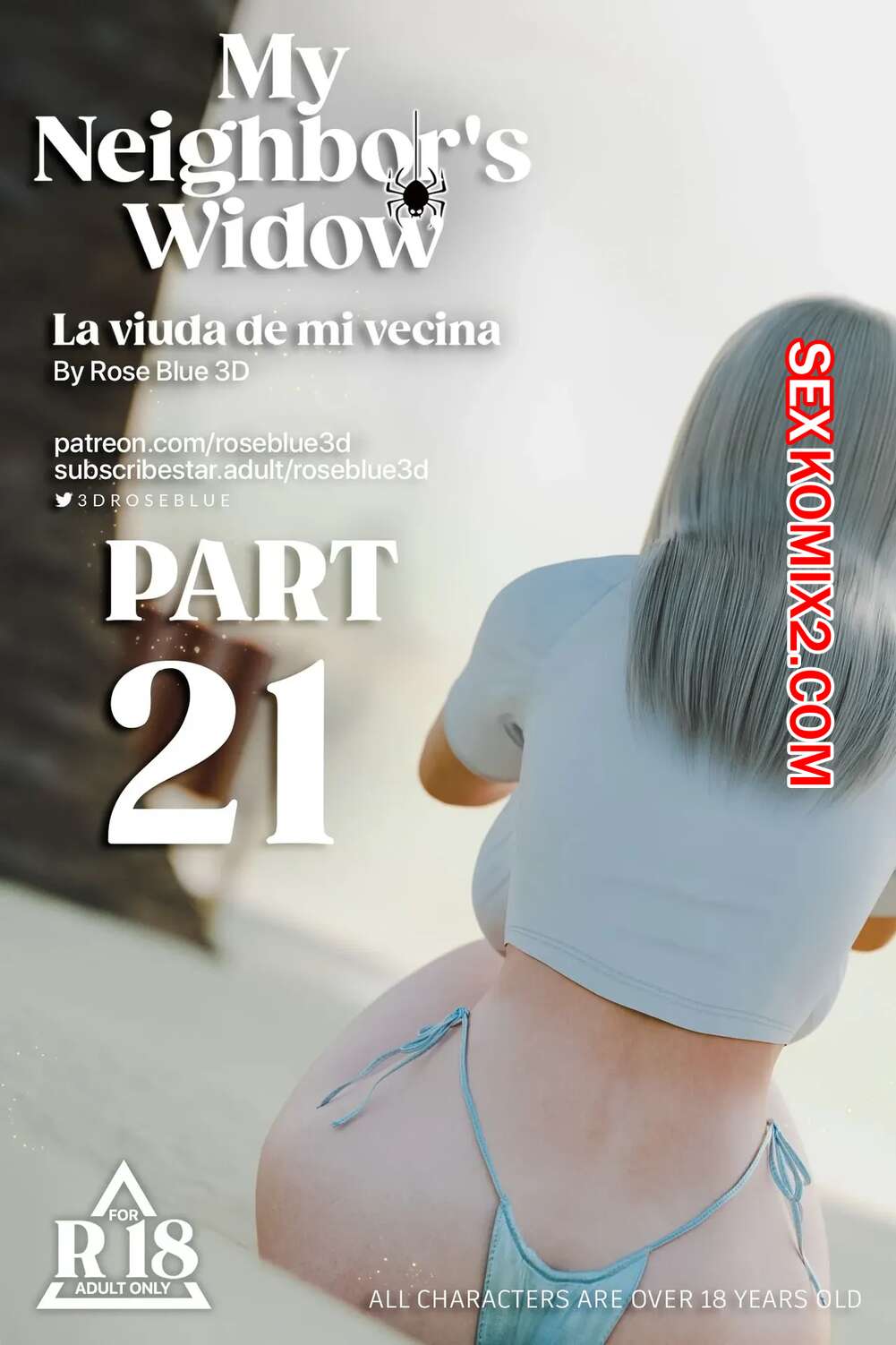 Порно надписи ✅️ Порно комикс Моя соседская вдова. Часть 21. My Neighbors Widow. Rose  Blue 3D секс комикс с девушкой продолжают | Порно комиксы на русском языке  только для взрослых | sexkomix2.com