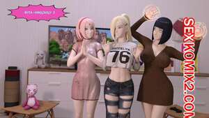 Порно комикс Наруто. Фута Ниндзюцу. Часть 3. Darkfaust