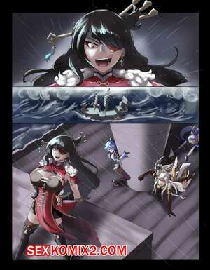 Порно комикс аниме Нин Гуан и Бэй Доу. Ning Guang and Bei Dou