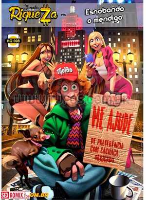 Порно комикс Семейка богатеев. Часть 8. Месть нищего.