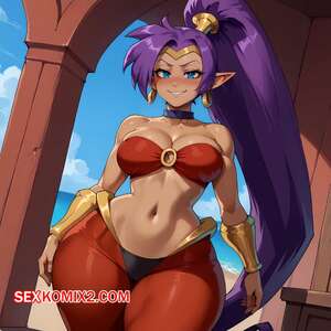 Порно комикс Shantae x BBC. Floxin Порно комикс Shantae x BBC. Floxin