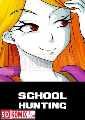 Порно комикс Школьная охота. Порно комикс Школьная охота.