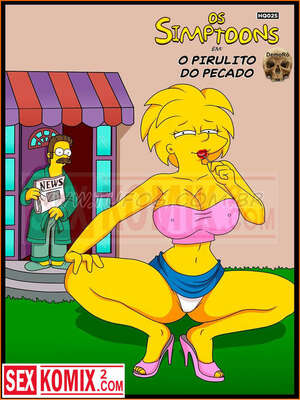 Порно комикс Симпсоны. Часть 25. Леденец греха. Порно комикс Симпсоны. Часть 25. Леденец греха.
