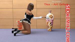 Порно комикс Thea. Art Gallerie. 3D Pat Порно комикс Thea. Art Gallerie. 3D Pat