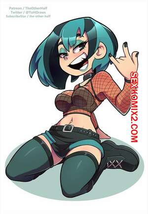 Порно комикс Total Drama Island. Гвен. Gwen. TheOtherHalf Порно комикс Total Drama Island. Гвен. Gwen. TheOtherHalf
