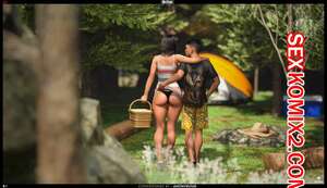 Порно комикс 3D Уединенный кемпинг. Secluded Camping. Mr.Foxx