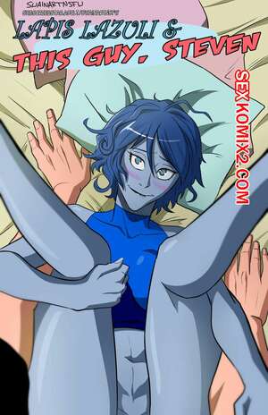Порно комикс Вселенная Стивена. Лазурит и этот парень, Стивен. Swain Art.